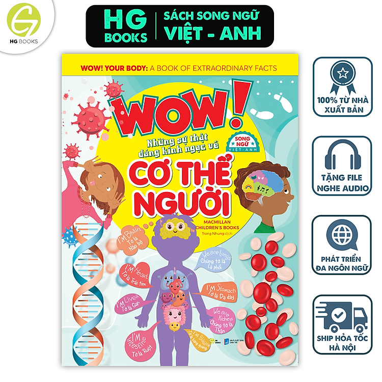 Wow! Your Body: Những Sự Thật Đáng Kinh Ngạc Về Cơ Thể Người