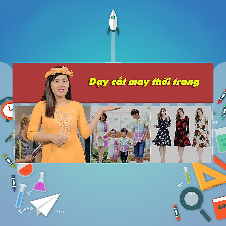 Khóa Học Dạy Cắt May Thời Trang