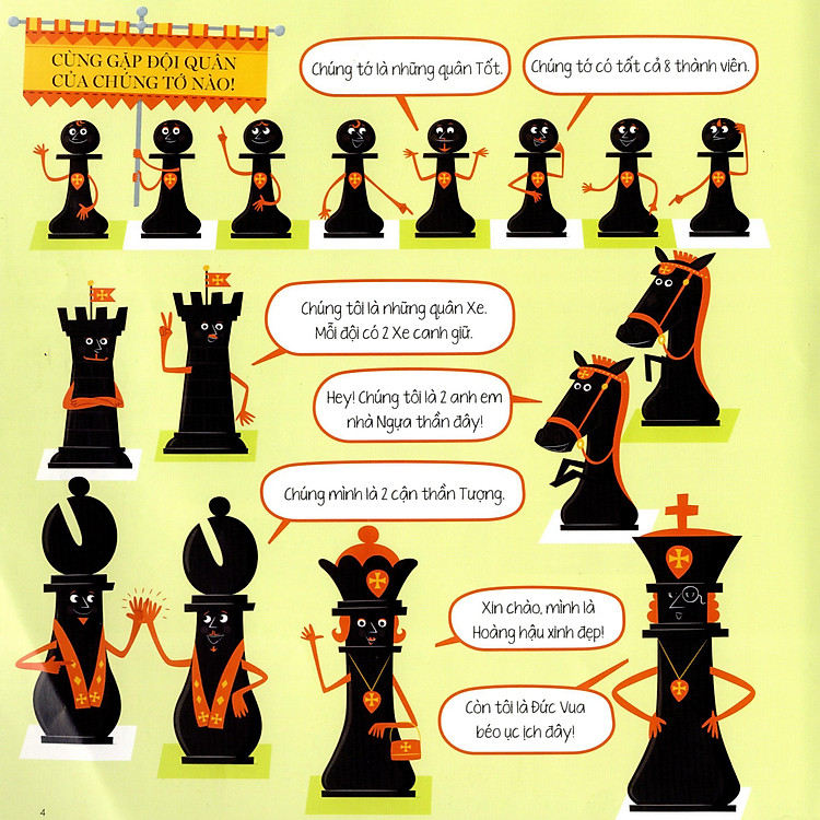 Chơi Cờ Vua Cùng Bé - Trò Chơi Phát Triển Toàn Diện (Quyển 1) - Ảnh 4