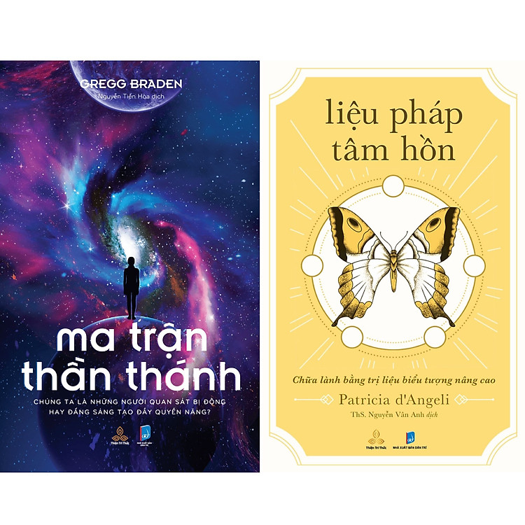 Combo sách hay về khoa học tâm linh và chữa lành: Ma Trận Thần Thánh và Liệu Pháp Tâm Hồn