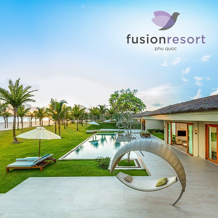 Gói 3N2Đ Fusion Resort 5* Phú Quốc - Villa 01 Phòng Ngủ Hồ Bơi Riêng, Buffet Sáng, Tặng Gói Spa, Tặng Voucher Ăn Uống 1 Triệu Trong Tuần, Đón Tiễn Sân Bay, Dành Cho 02 Người Lớn & 02 Trẻ Em Dưới 12 Tuổi