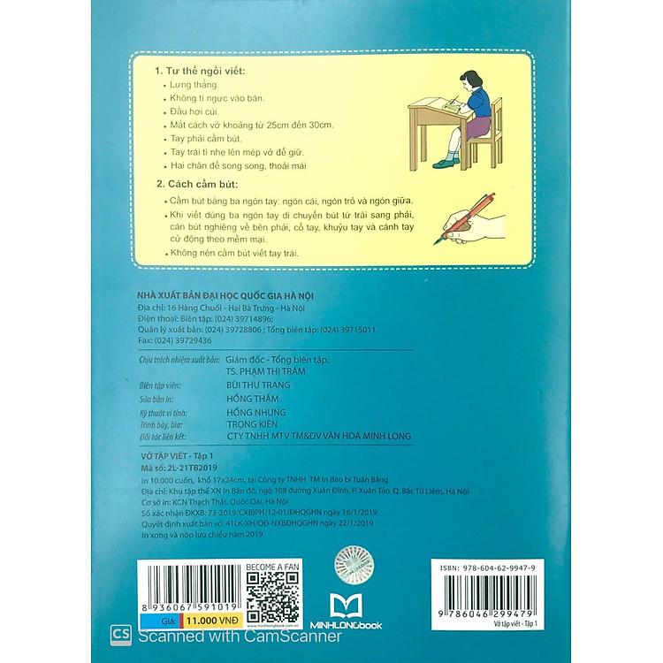 Vở Tập Viết (Tập 1) - Ảnh 7