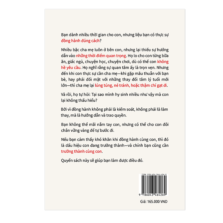 Tâm Lý Học Đồng Hành - Bước Cùng Con, Đừng Bước Thay Con - Ảnh 2