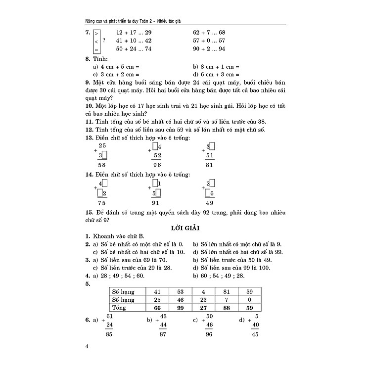 Nâng Cao Và Phát Triển Tư Duy Toán 2 - Ảnh 3