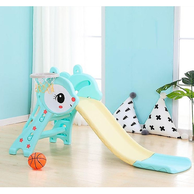 Cầu trượt cho bé hình nai