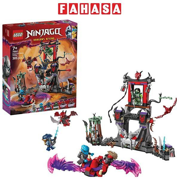 Đồ Chơi Lắp Ráp Ngôi Làng Của Rồng - Lego Ninjago 71841 (305 Mảnh Ghép)