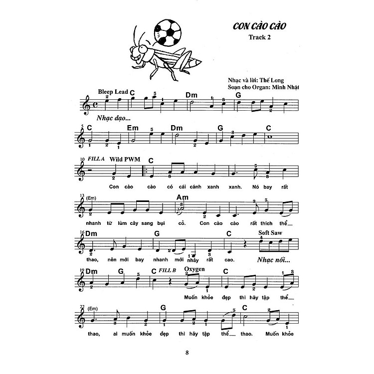 Thực Hành Biểu Diễn Organ Cho Thiếu Nhi – Tập 2 - Ảnh 3