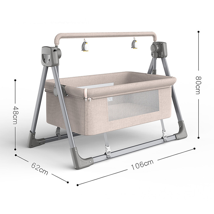 Nôi điện lắc lư đa năng cho bé Chính hãng Giá rẻ - Hình ảnh 3