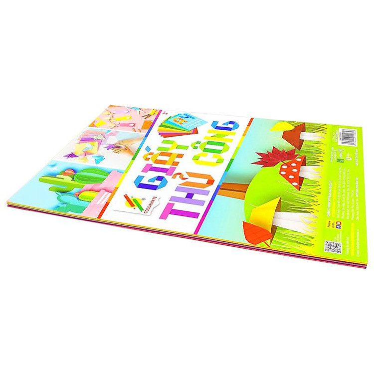 Giấy Thủ Công A4 10 Màu Colormate GTC-2656 (20 tờ) - Ảnh 7