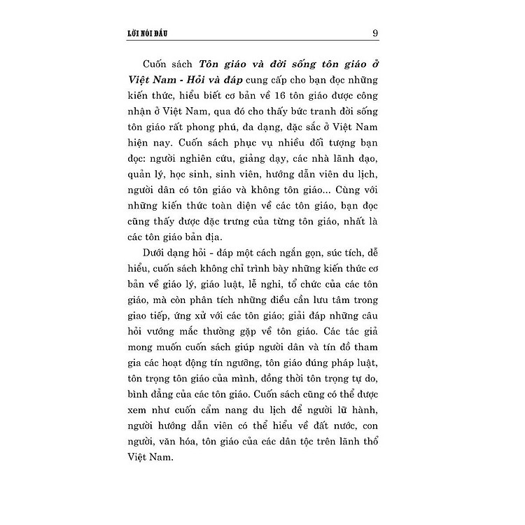 Tôn giáo và đời sống tôn giáo ở Việt Nam - Hỏi và đáp (bản in 2024) - Ảnh 7