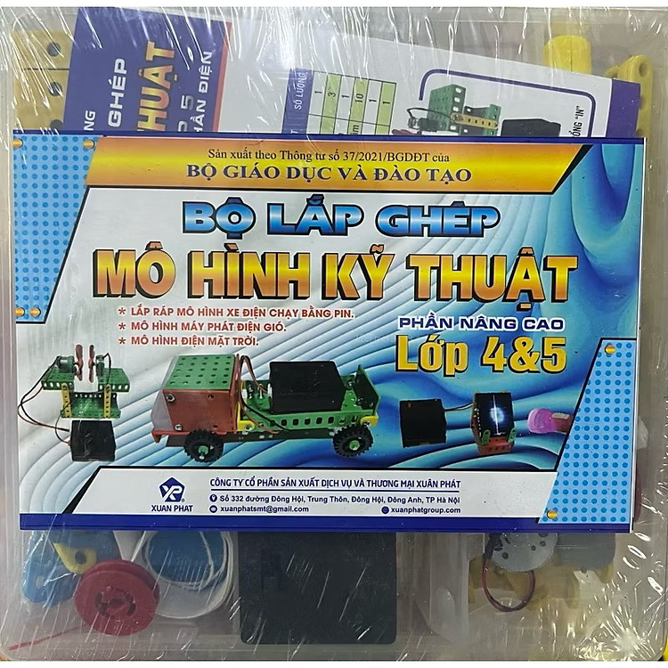 Bộ Lắp ghép Mô Hình kỹ thuật 4 & 5 Phần nâng cao
