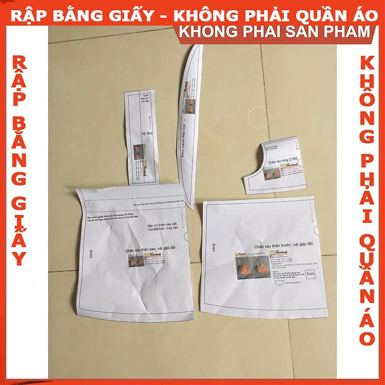 Rập Giấy A0 mã R276 (3 tờ) - Ảnh 3