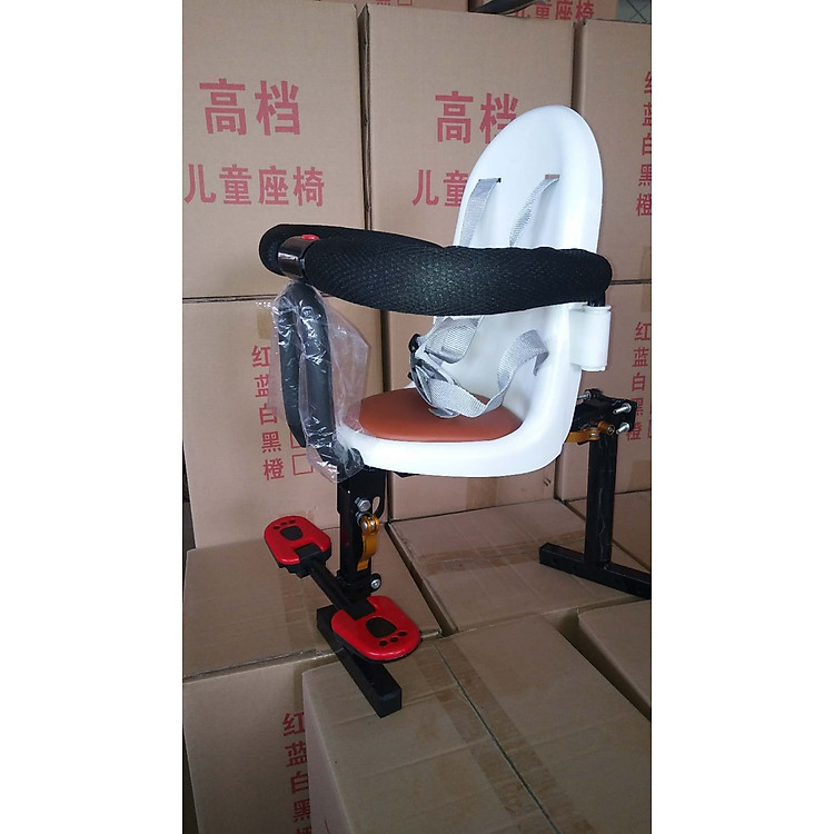 Ghế Ngồi An Toàn Gấp Gọn Gắn Trên Xe Đạp, Xe Đạp Điện, Xe Máy Điện Dành Cho Trẻ Em (Loại Cao Cấp) - Hàng Nhập Khẩu