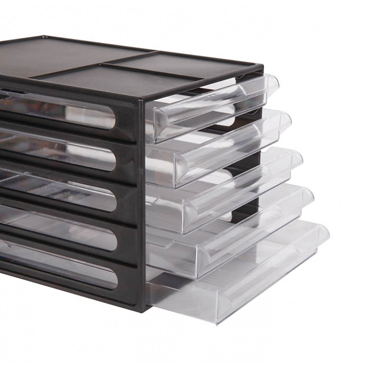 Tủ Nhựa Đựng Tài Liệu 4 Tầng (Trắng)