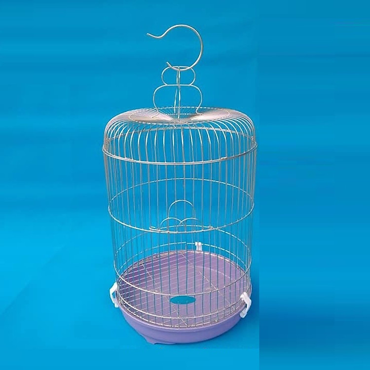 Lồng chim chào mào bằng inox chồng gỉ (rộng 30cm cao 65cm) lồng chim chích chòe
