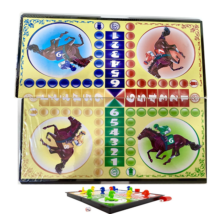 Bộ Cờ Cá Ngựa Nhựa 30x30cm Chính hãng Giá rẻ - Hình ảnh 2