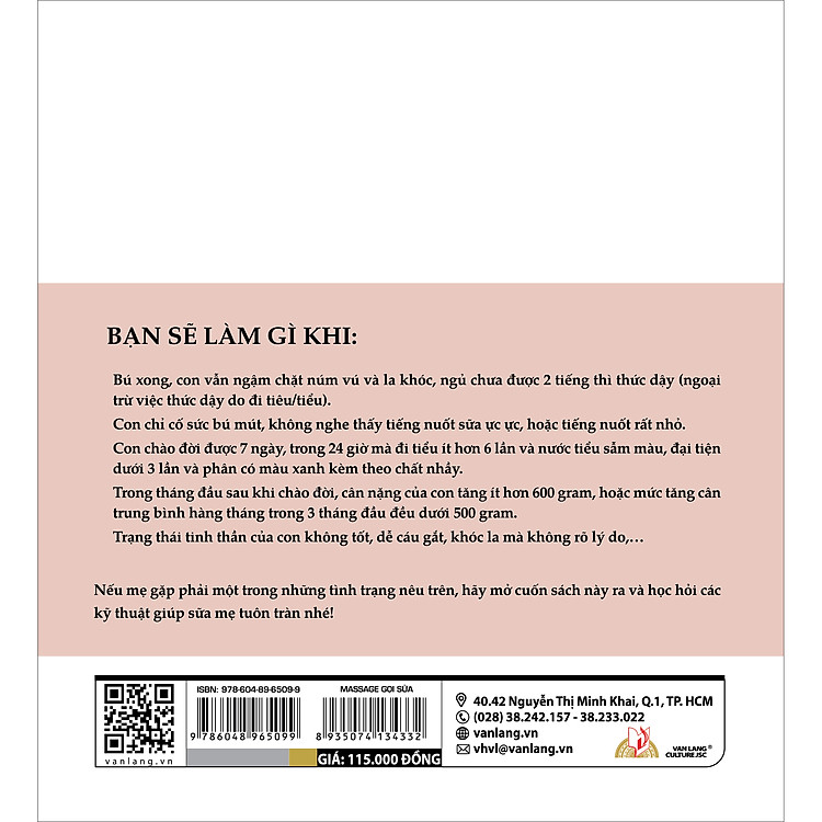 Chăm Sóc Mang Thai Và Ở Cữ - Massage Gọi Sữa - Ảnh 2
