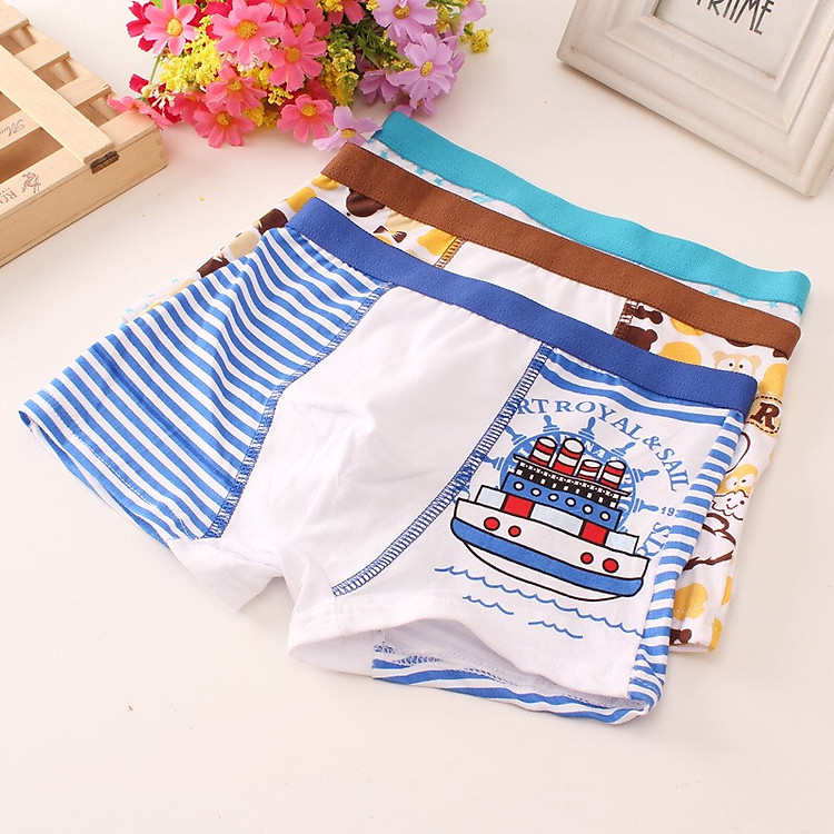 QUẦN LÓT CHO BÉ TRAI set 10 CÁI