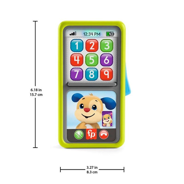 Đồ Chơi FISHER PRICE Điện Thoại HLY61 Chính hãng Tiết kiệm - Hình ảnh 3