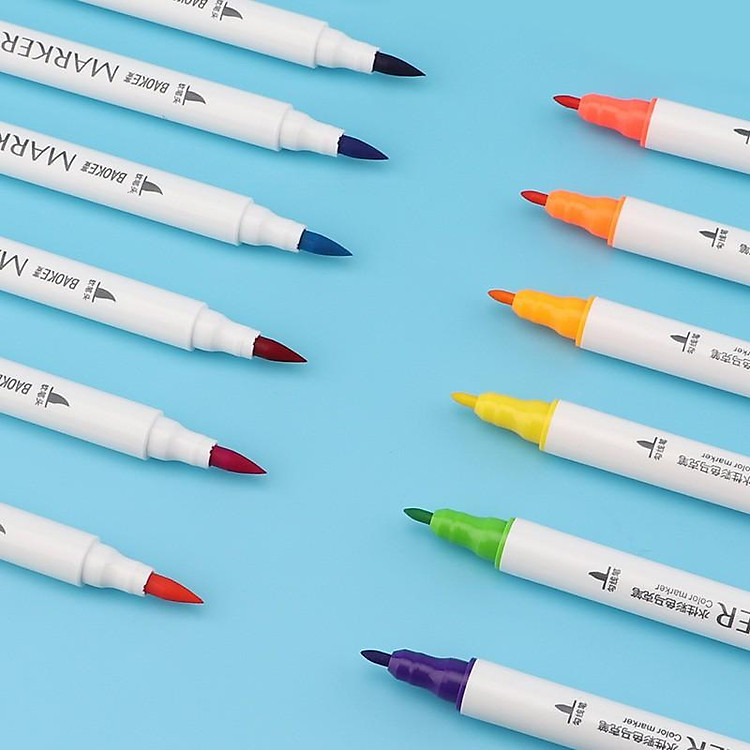 Bút Màu Nước Marker D289 (12 màu) - Ảnh 5
