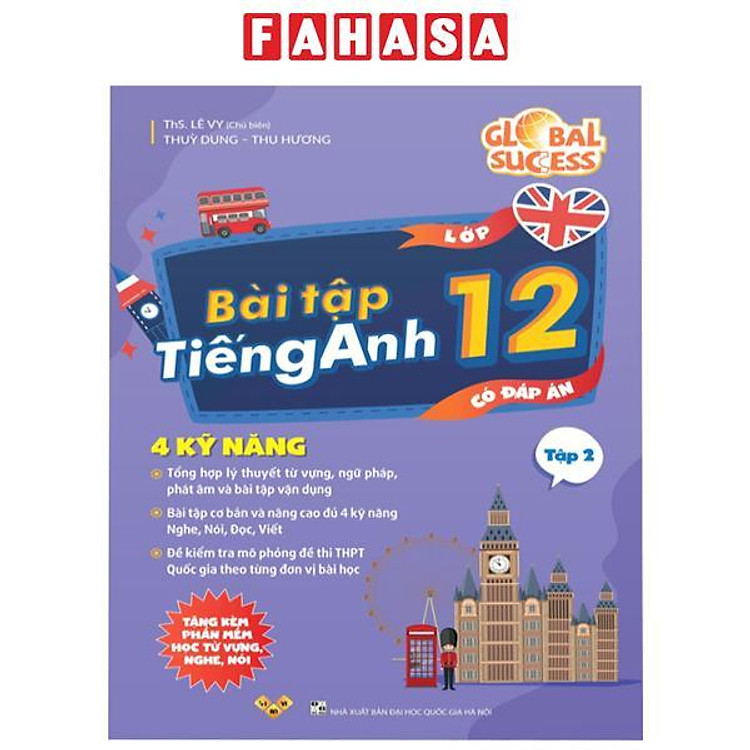 Global Success – Bài Tập Tiếng Anh 12 – Tập 2 (Có Đáp Án)