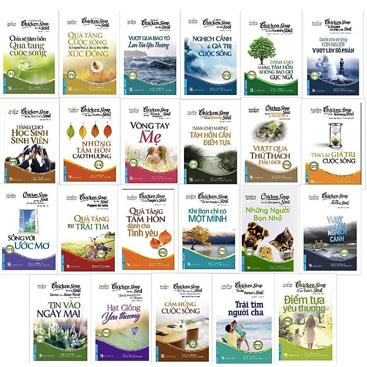 Bộ Sách Song Ngữ Chicken Soup For The Soul (Trọn bộ 23 cuốn tái bản 2022)