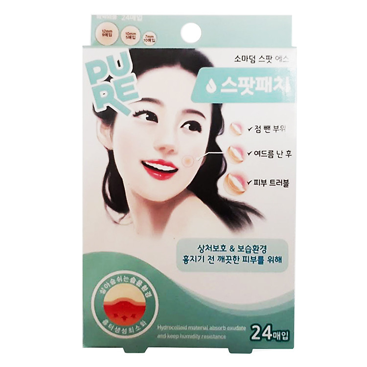 Miếng Dán Hỗ trợ Trị Mụn Somaderm Spot Young Chemical 20g