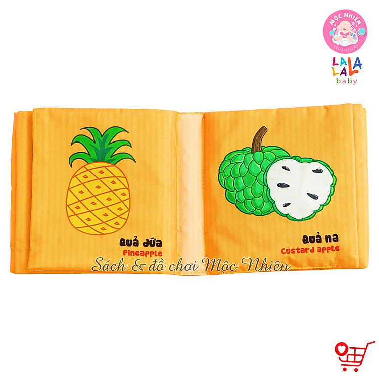 Sách Vải Đa Tương Tác Cho Bé Chính hãng Ưu đãi - Hình ảnh 5