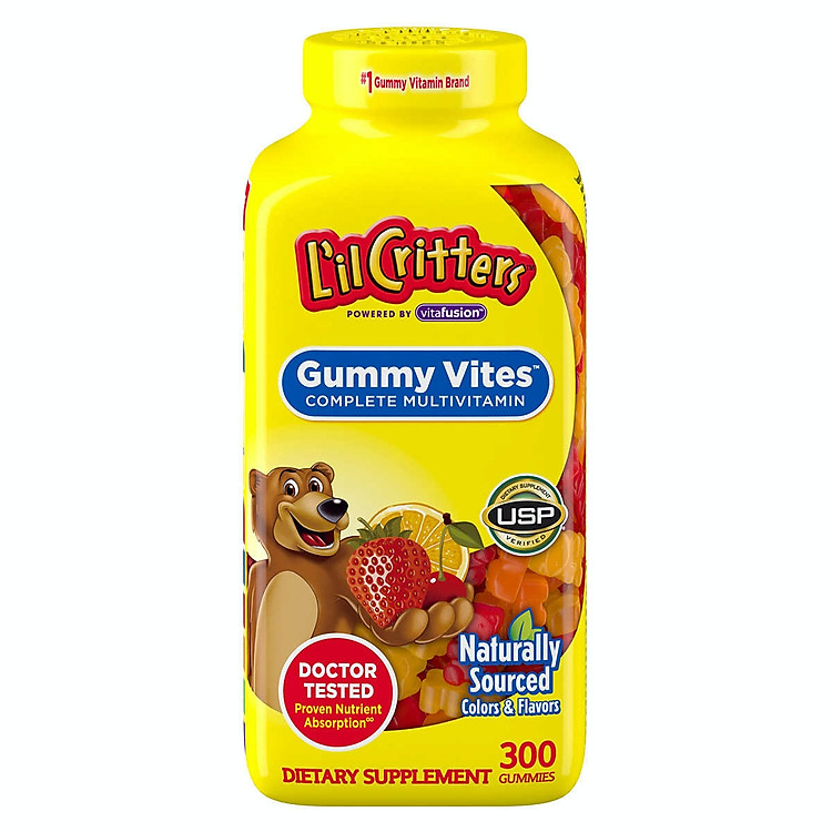 Nơi mua Kẹo dẻo Vitamin cho bé L’il Critters Chất lượng Tiết kiệm - Hình ảnh 3