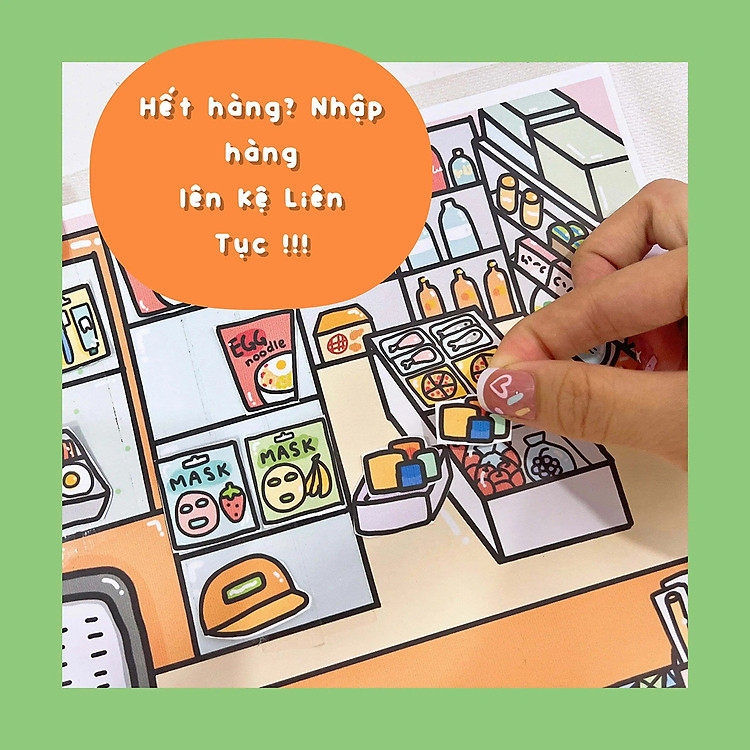 Bộ Tranh Tương Tác Cô Tiên Xanh Chính hãng Giá rẻ - Hình ảnh 5