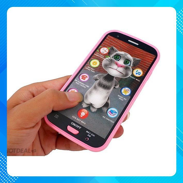 Đồ Chơi Điện Thoại Mèo Tom Thông Minh Cho Bé