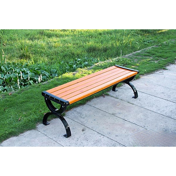 Ghế công viên ngoài trời không lưng