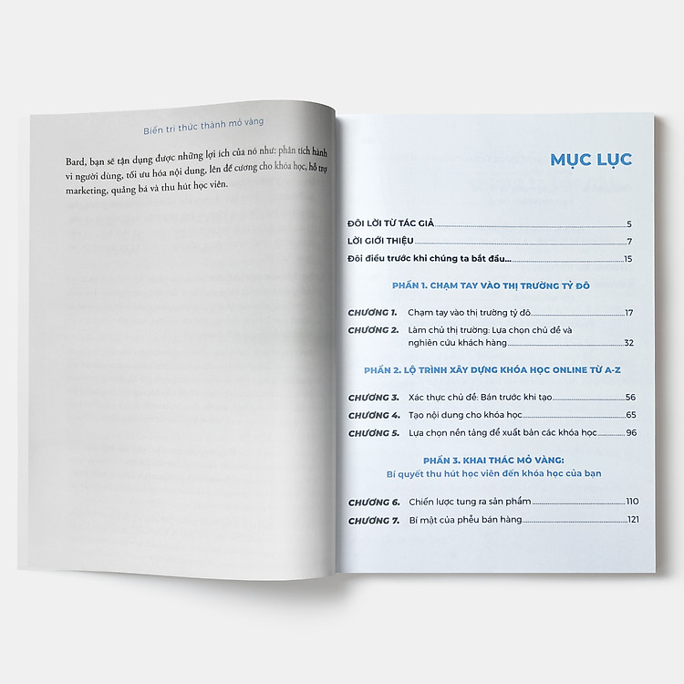 Biến Tri Thức Thành Mỏ Vàng – Bí Quyết Xây Dựng Khóa Học Online và Trở Thành Chuyên Gia Đào Tạo từ A-Z (Cao Vương)