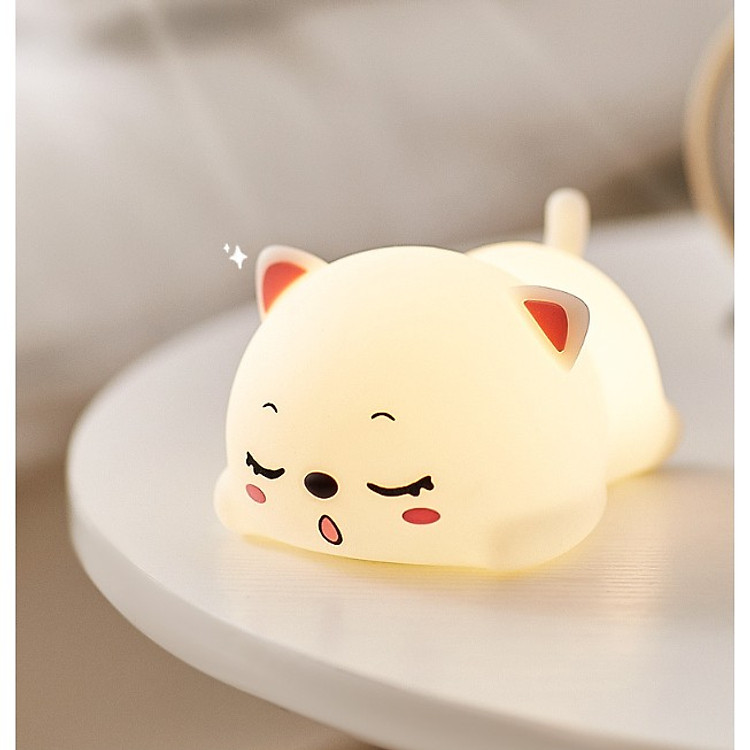 Chọn mua tại Shopee: Đèn Ngủ Silicone Mèo Có Điều Khiển mua giá tốt nhất tại Shop Mall