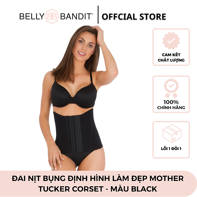 Đai nịt bụng Mother Tucker Corset – Đen Uy tín Tiết kiệm