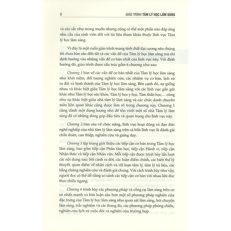 Giáo Trình Tâm Lý Học Lâm Sàng (tái bản năm 2020) - Ảnh 2