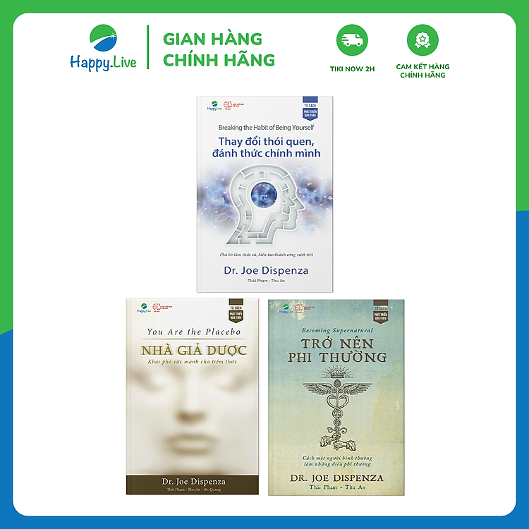 Bộ sách Sức mạnh tâm thức (Gồm 4 cuốn) - Happy Live