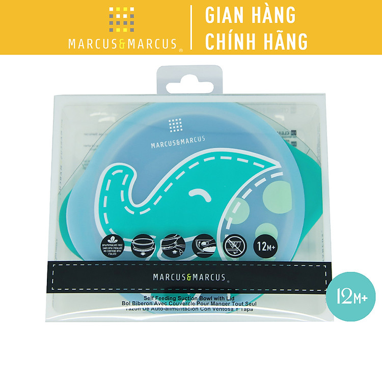 Mua tại Lazada: Bát tập ăn silicon có nắp Ollie Chính hãng, giá tốt