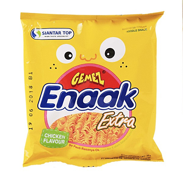 Combo 3 hộp mì enaak vị gà 30 gram (72 gói)