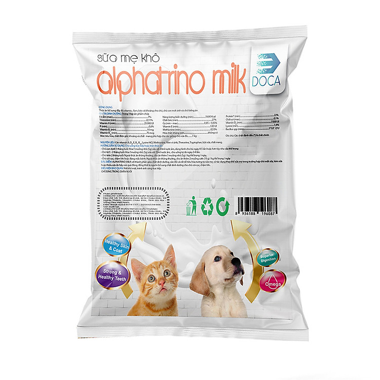 Sữa cho chó mèo không tiêu chảy cao cấp - Sữa mẹ khô 100g
