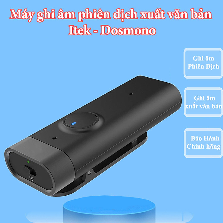 Máy Ghi Âm Mini Thông Minh i-Tek - Hàng chính hãng - Bảo hành 12 tháng