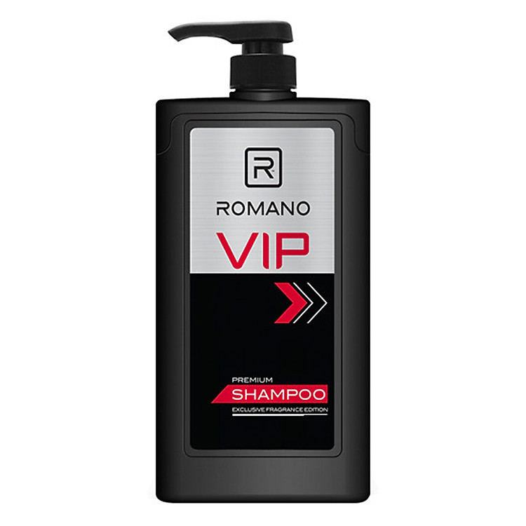 Combo Romano VIP 1: Sữa Tắm VIP (650g) + Dầu Gội VIP (650g) + Xịt Ngăn Mùi Toàn Thân VIP (150ml)