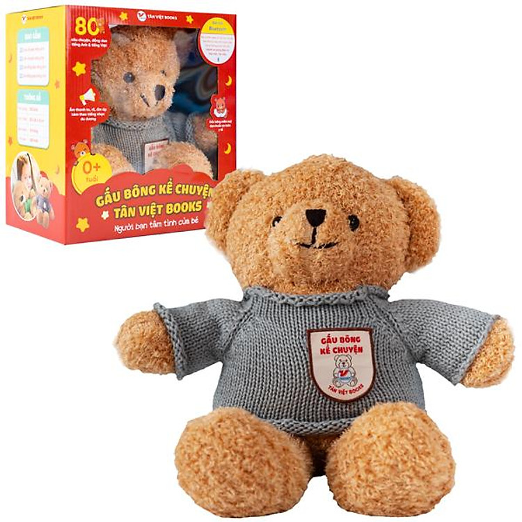 Gấu Bông Kể Chuyện cho Bé Chính hãng Ưu đãi - Hình ảnh 3