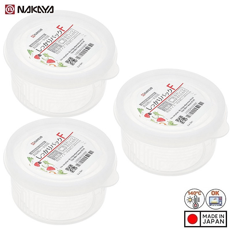 Mua Combo 6 hộp đựng đồ ăn dặm NAKAYA Chính hãng Giá tốt - Hình ảnh 2