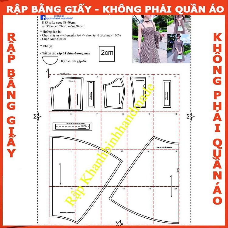 Rập giấy A0 mã 1183 (BẢN VẼ)
