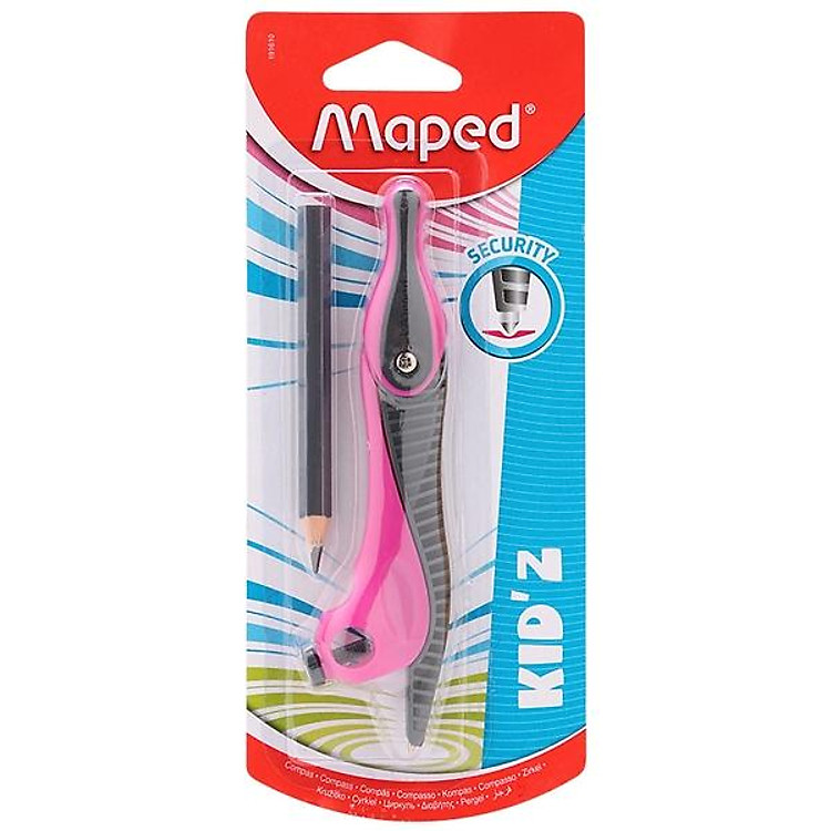 Compa Maped Kid 191610 – Màu Hồng