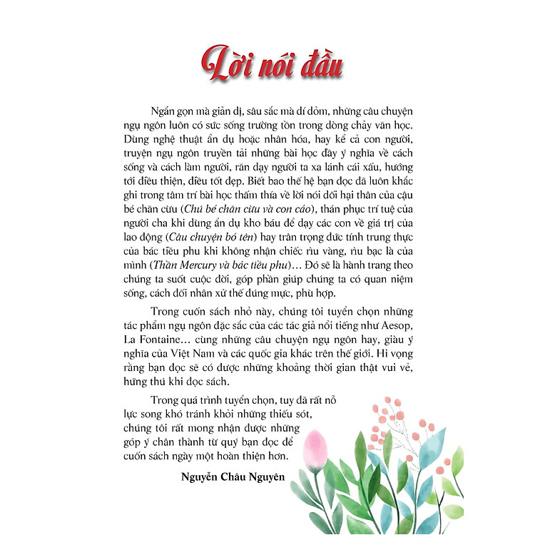 Tuyển Tập Truyện Ngụ Ngôn Hay Nhất - Ảnh 2