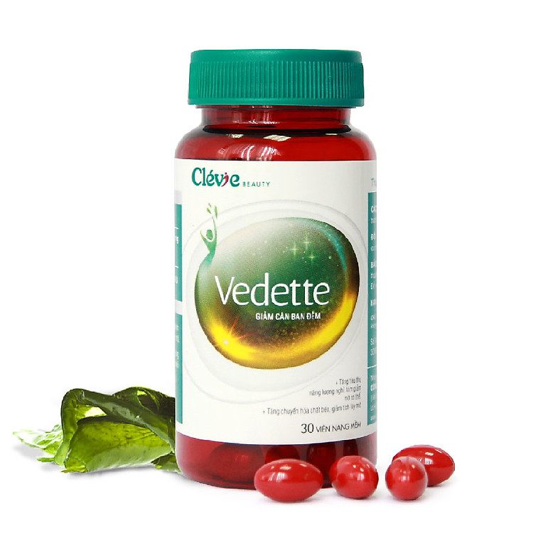 THỰC PHẢM CHỨC NĂNG VIÊN UỐNG HỖ TRỢ GIẢM CÂN VEDETTE
