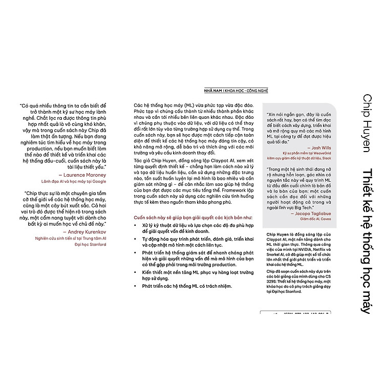 Thiết kế hệ thống học máy (Chip Huyen) - Ảnh 2