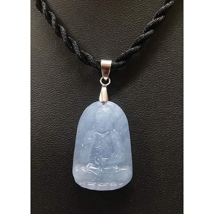 Phật Bản Mệnh A Di Đà Aquamarine